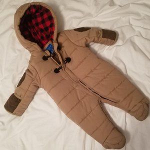 Baby Snow Jacket - Quilted Toggle Pram